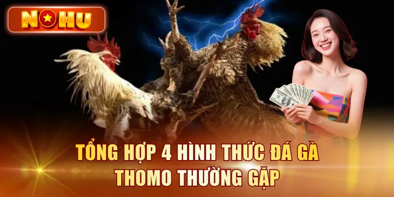 Tổng hợp 4 hình thức đá gà Thomo thường gặp